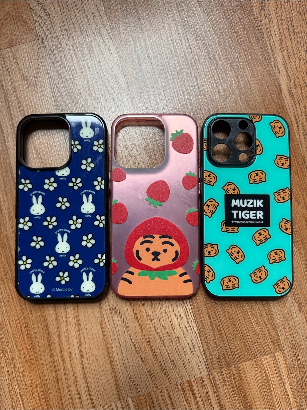 iPhone 16 Pro Cases - Cute Animals, Muzik Tiger, Miffy Rabbit